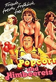 Popcorn und Himbee