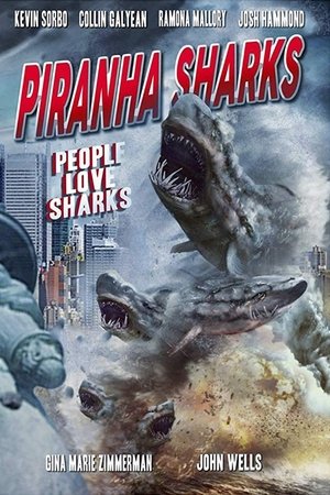Piranha Sharks (2014) Poster
