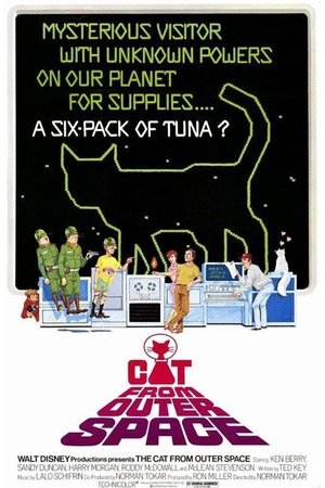 The Cat from Outer Space (1978) Poster
